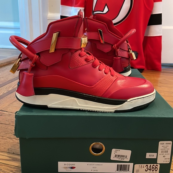 Buscemi High Top Luxury Sneaker . Made In Italy . Good Condition. MENS 9 US - Picture 3 of 5